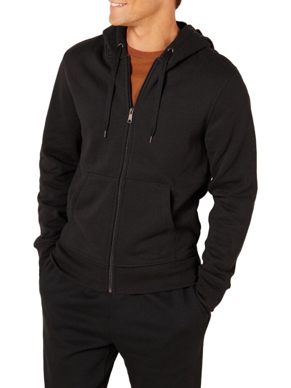 Men's Full-Zip Fleece Hoodie Sweatshirt (Available in Big & Tall)